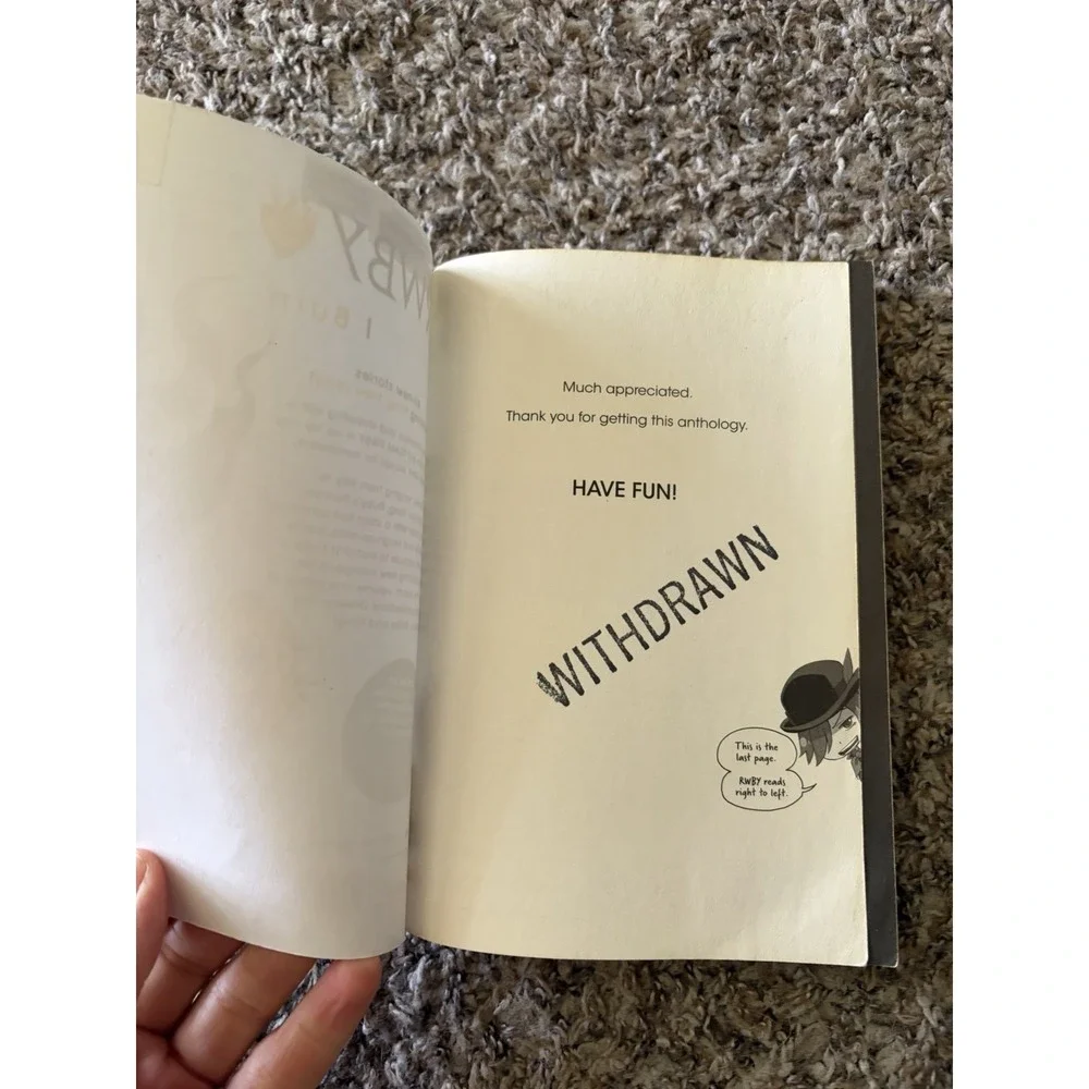 RWBY: Official Manga Anthology, Vol. 4 : I Burn Paperback Book Viz Media